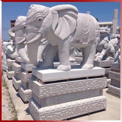 白麻石雕大象的價(jià)格、廠家選擇與惠安雕刻技藝探析